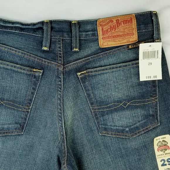 Lucky Brand size 29 Relaxed Bootleg Fit Midrise - Picture 7 of 11